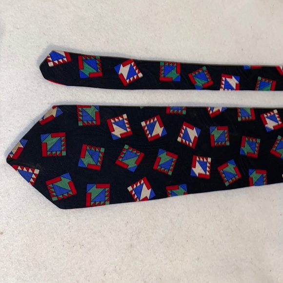 Pierre Balmain & Stefano Ricci mens  silk slim  tie lot of 2 - Picture 3 of 17